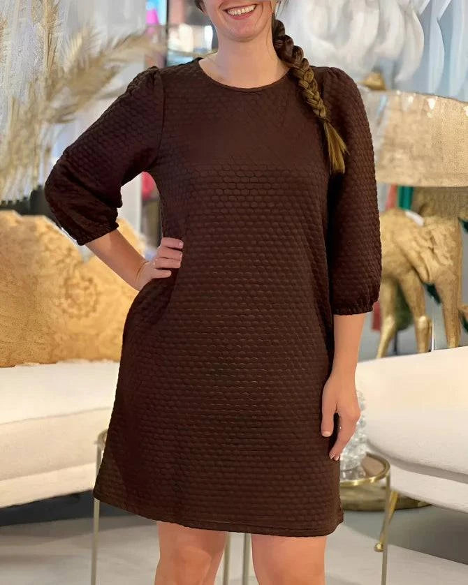 Elegant plain dress - MATCHING MASTER