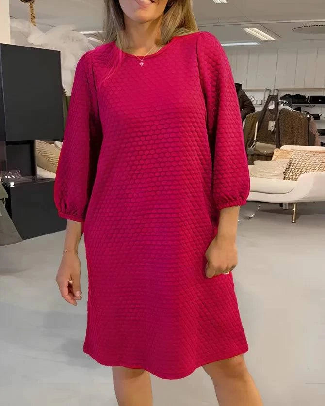 Elegant plain dress - MATCHING MASTER