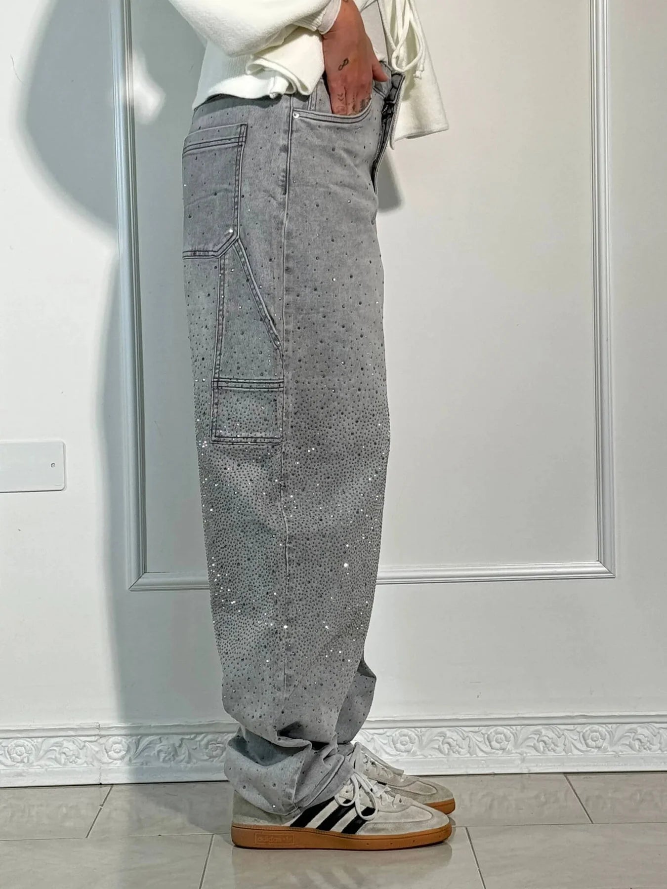 Shine Denim Jeans