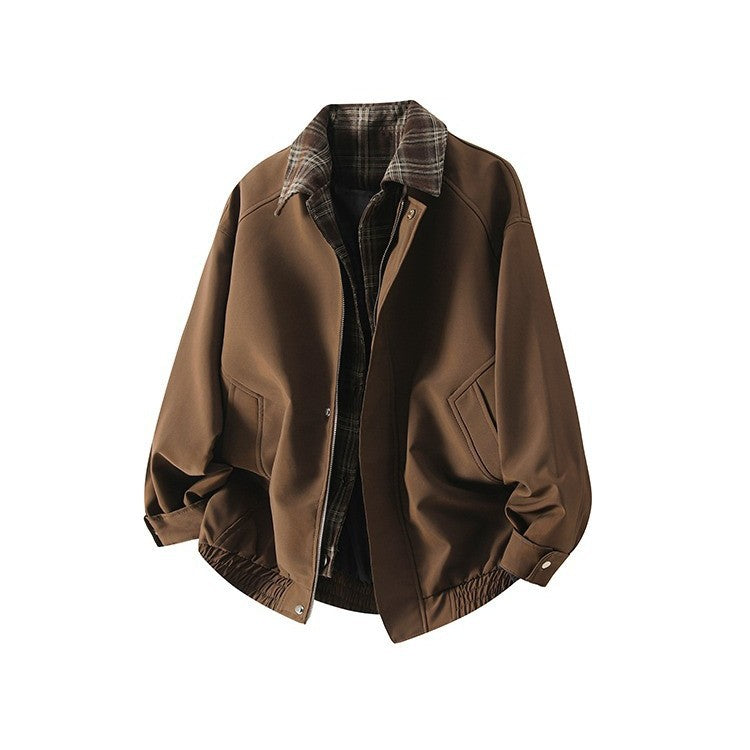 Harrington Faux Two-Piece Jacket