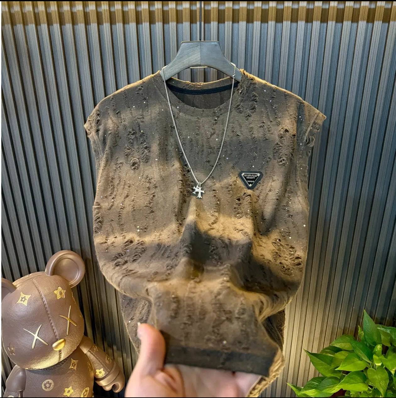 Men's starry-eyed ripped suit - MATCHING MASTER