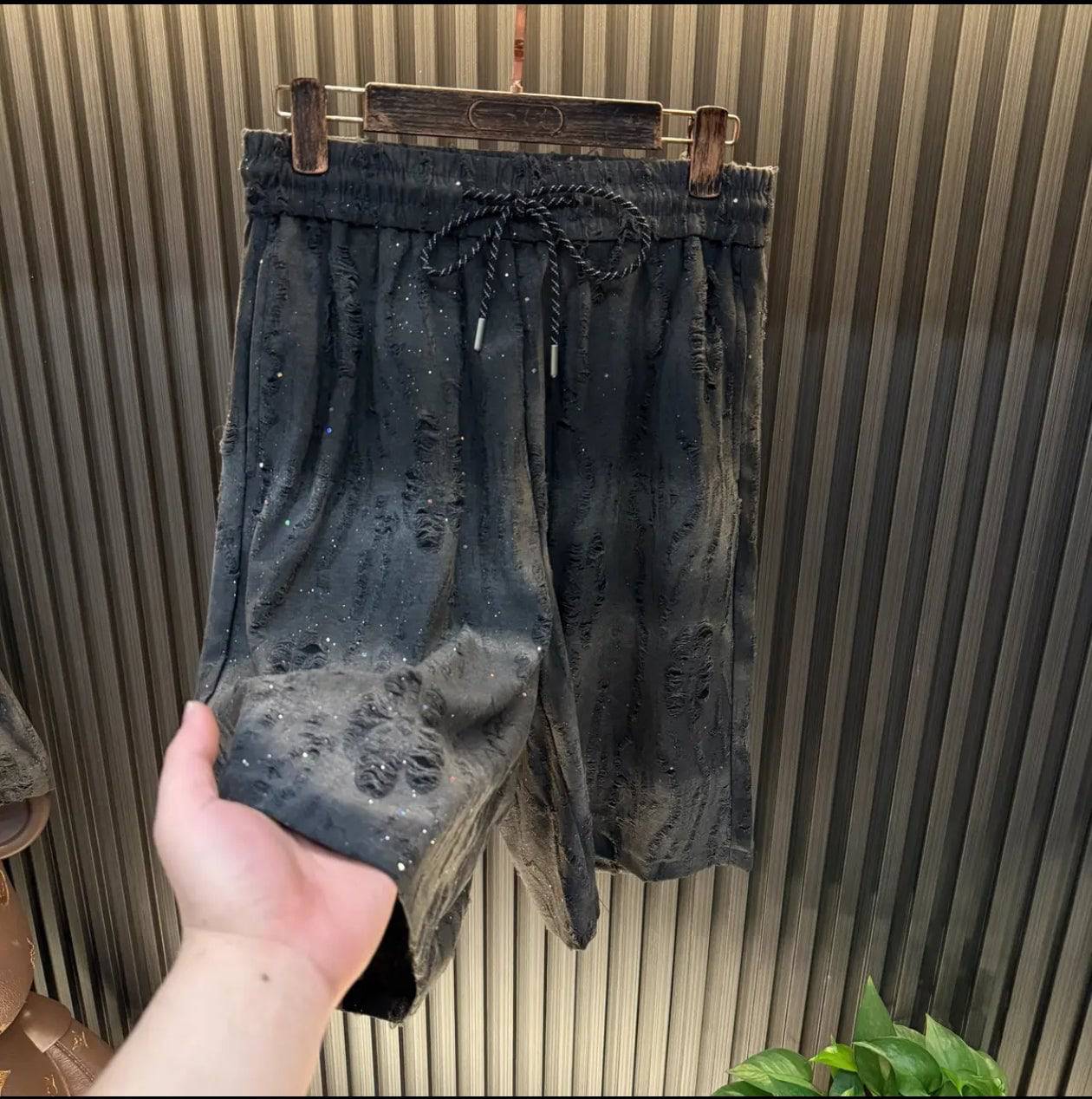 Men's starry-eyed ripped suit - MATCHING MASTER