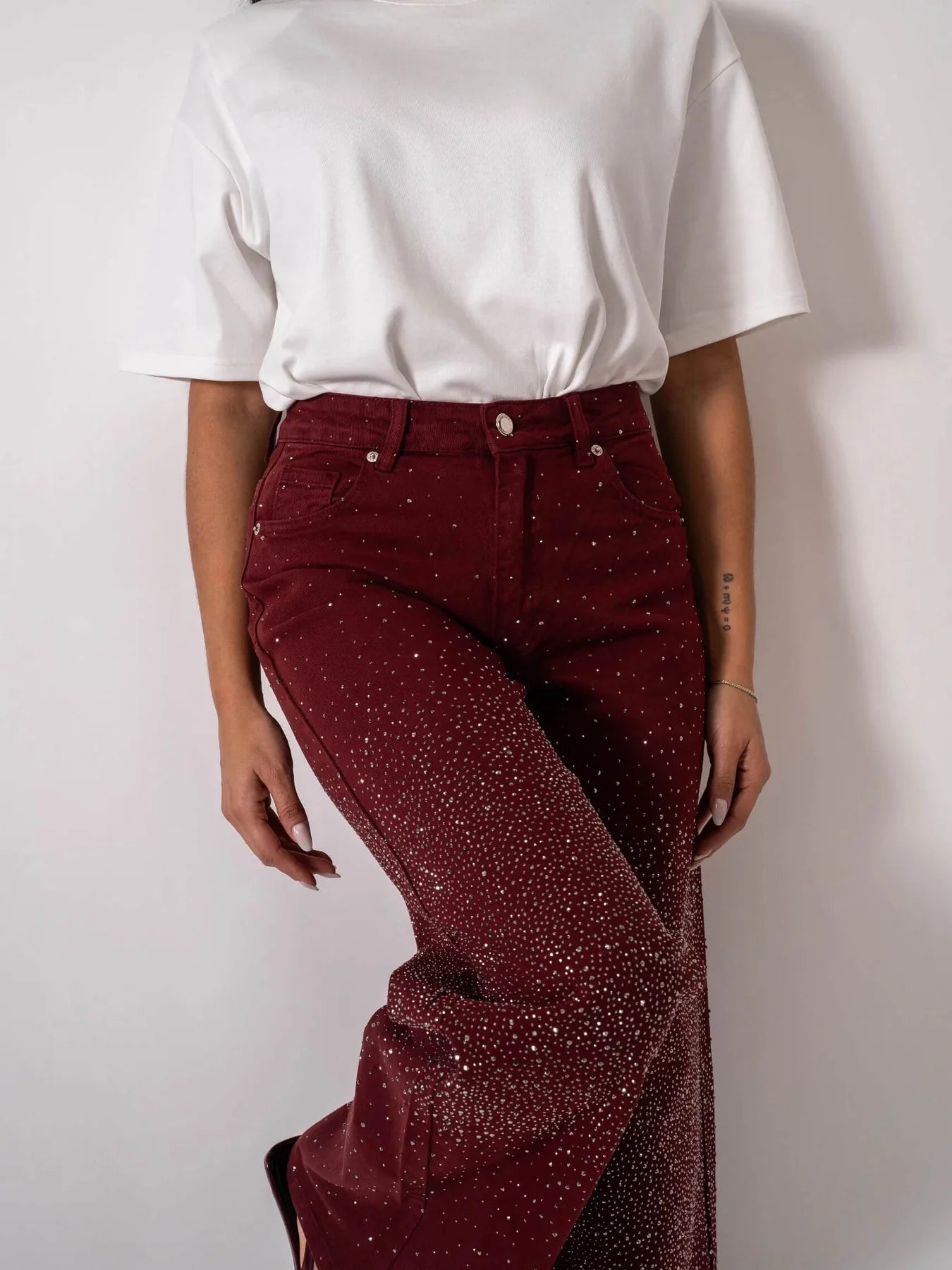 Shine Denim Jeans