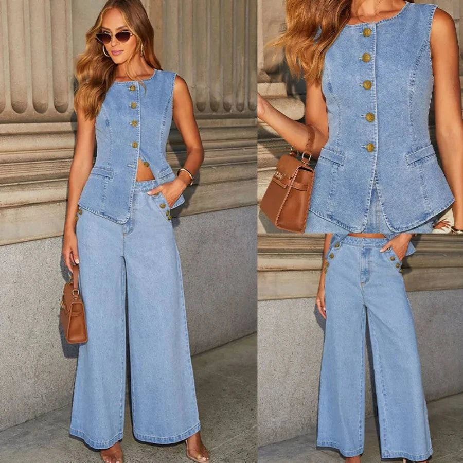 Women's Denim Outfit - MATCHING MASTER