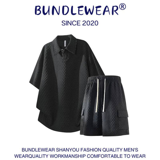 Men's Summer Waffle Suit - MATCHING MASTER