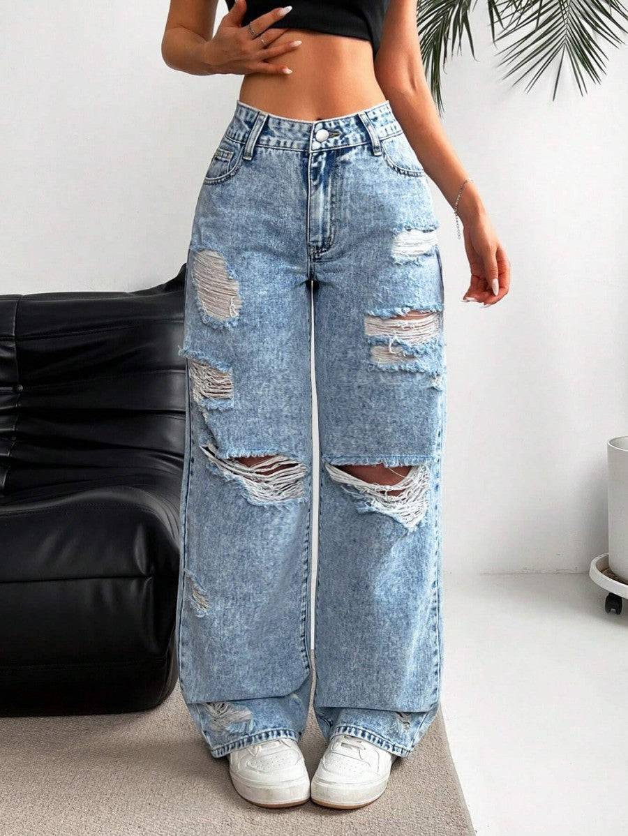 Ripped jeans - MATCHING MASTER