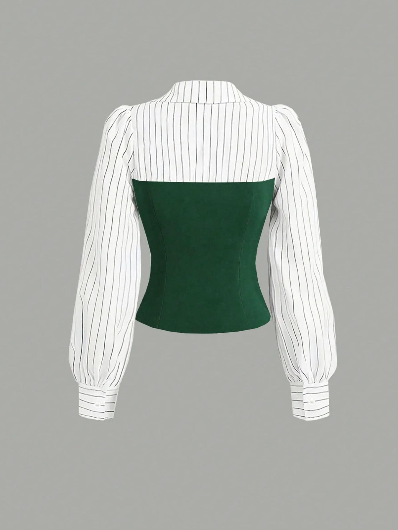 Women's Colorblock Shirt Set - MATCHING MASTER