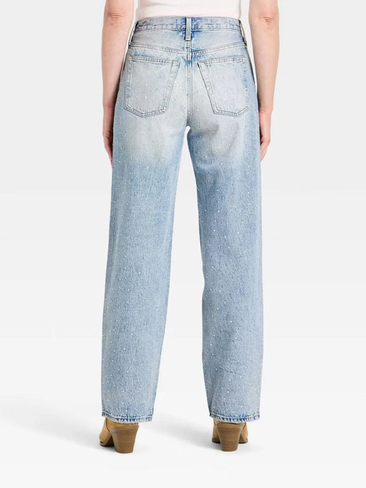 Starlight 90s Baggy Crystal Jeans