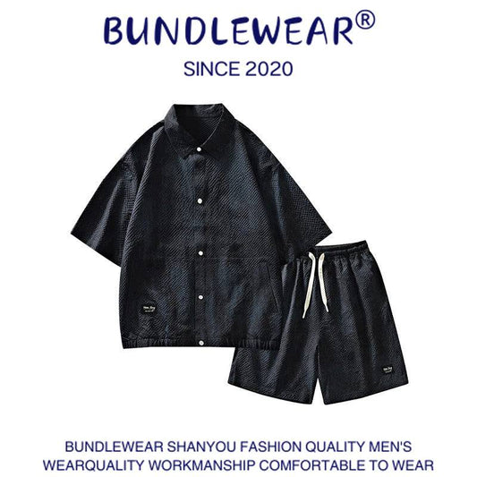 Men's summer tie-dye suit - MATCHING MASTER