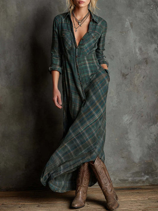 Plaid Dress - MATCHING MASTER
