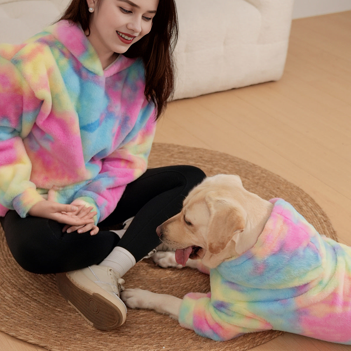 Tie-Dye Rainbow Hoodie Bundle