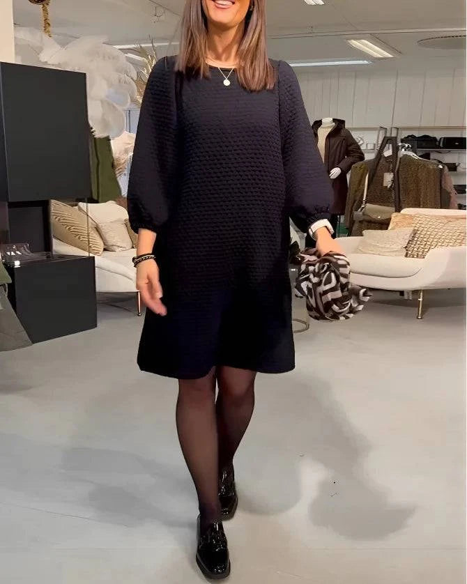 Elegant plain dress - MATCHING MASTER