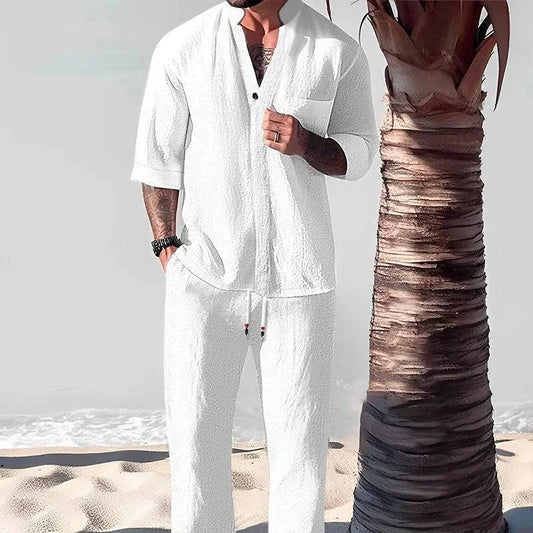 Summer Oasis Men - Premium Linen Set - MATCHING MASTER