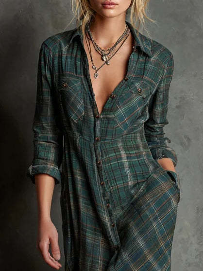 Plaid Dress - MATCHING MASTER