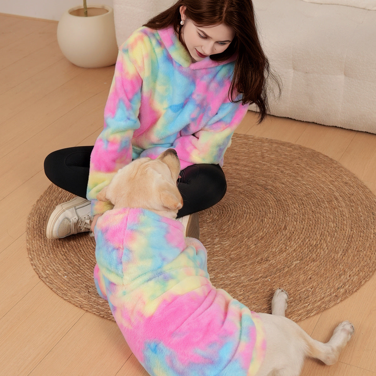 Tie-Dye Rainbow Hoodie Bundle