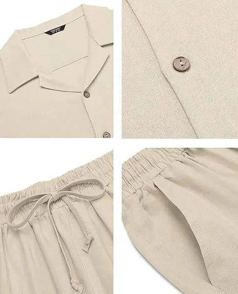 Men's linen suit - MATCHING MASTER