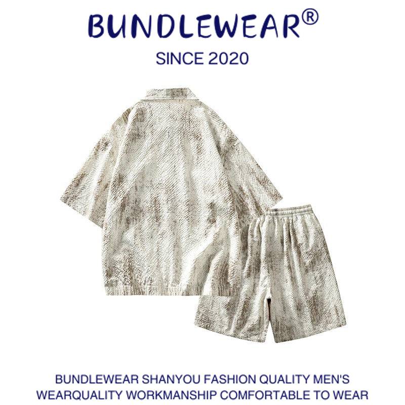 Men's summer tie-dye suit - MATCHING MASTER