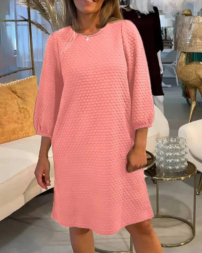 Elegant plain dress - MATCHING MASTER