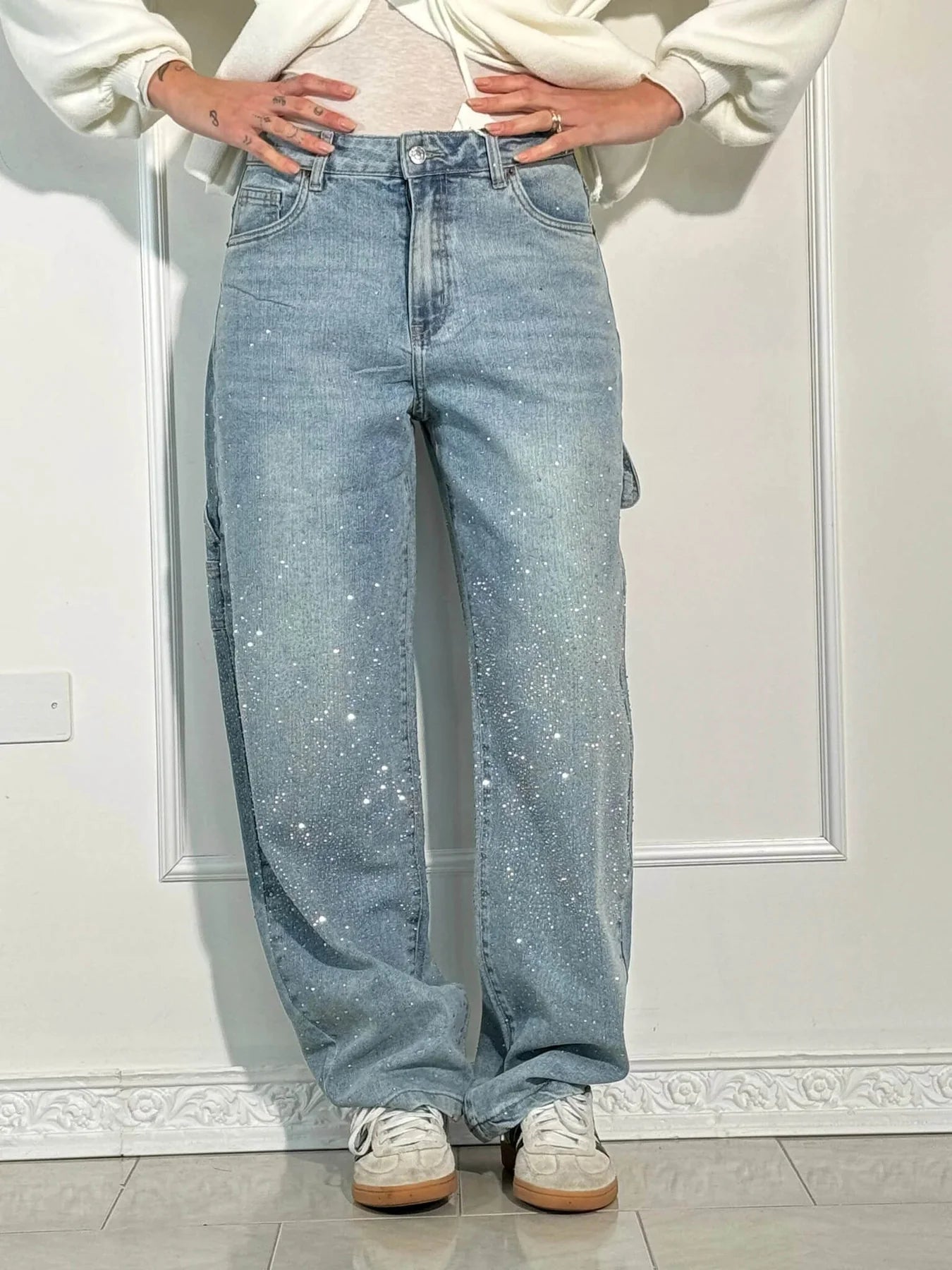 Shine Denim Jeans