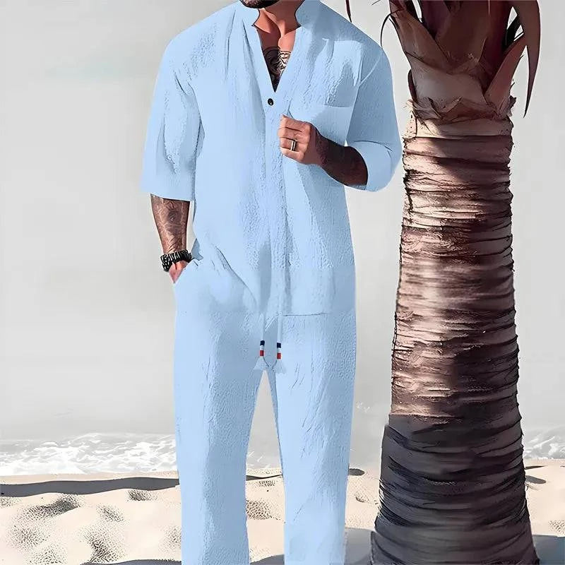 Summer Oasis Men - Premium Linen Set - MATCHING MASTER