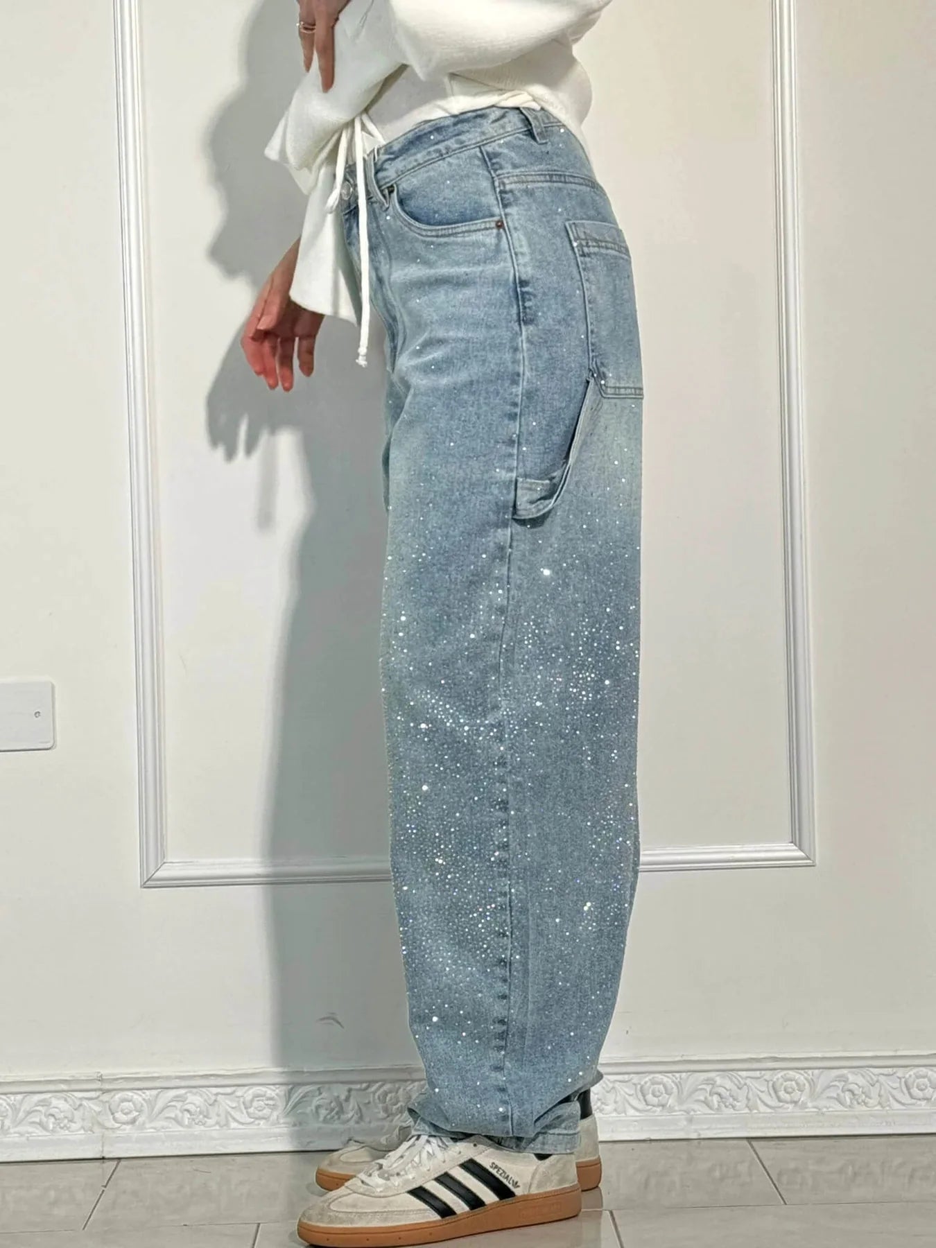 Shine Denim Jeans