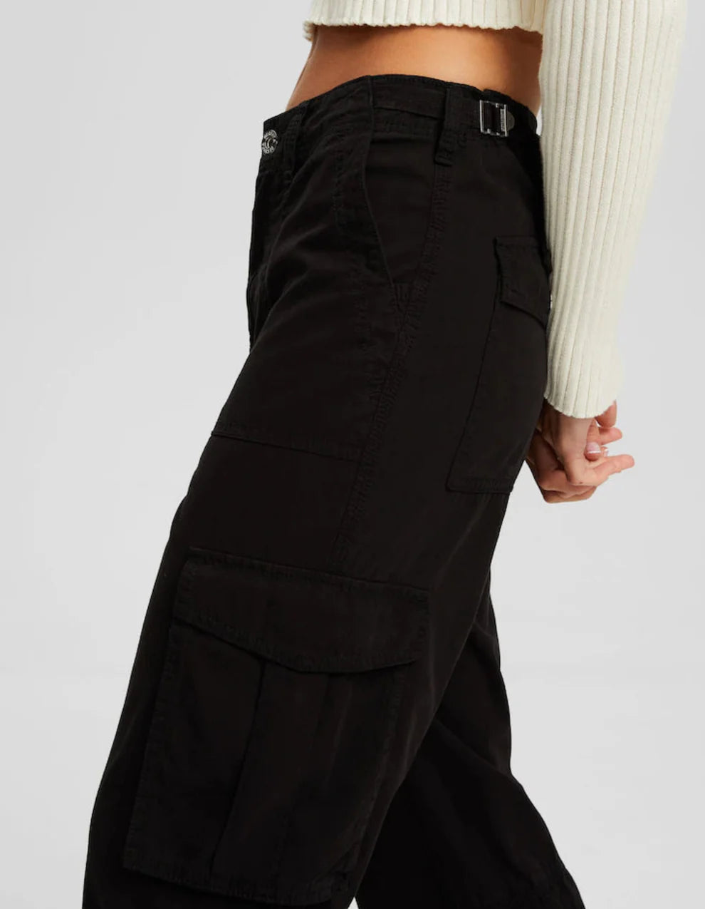 ELENA CARGO PANTS- ADJUSTABLE STRAIGHT FIT CARGO PANTS