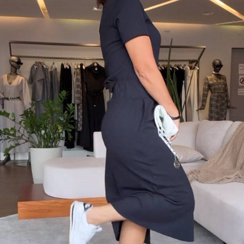 🌸Summer Sale🌸Women's V-Neck Tops and Skirts - MATCHING MASTER