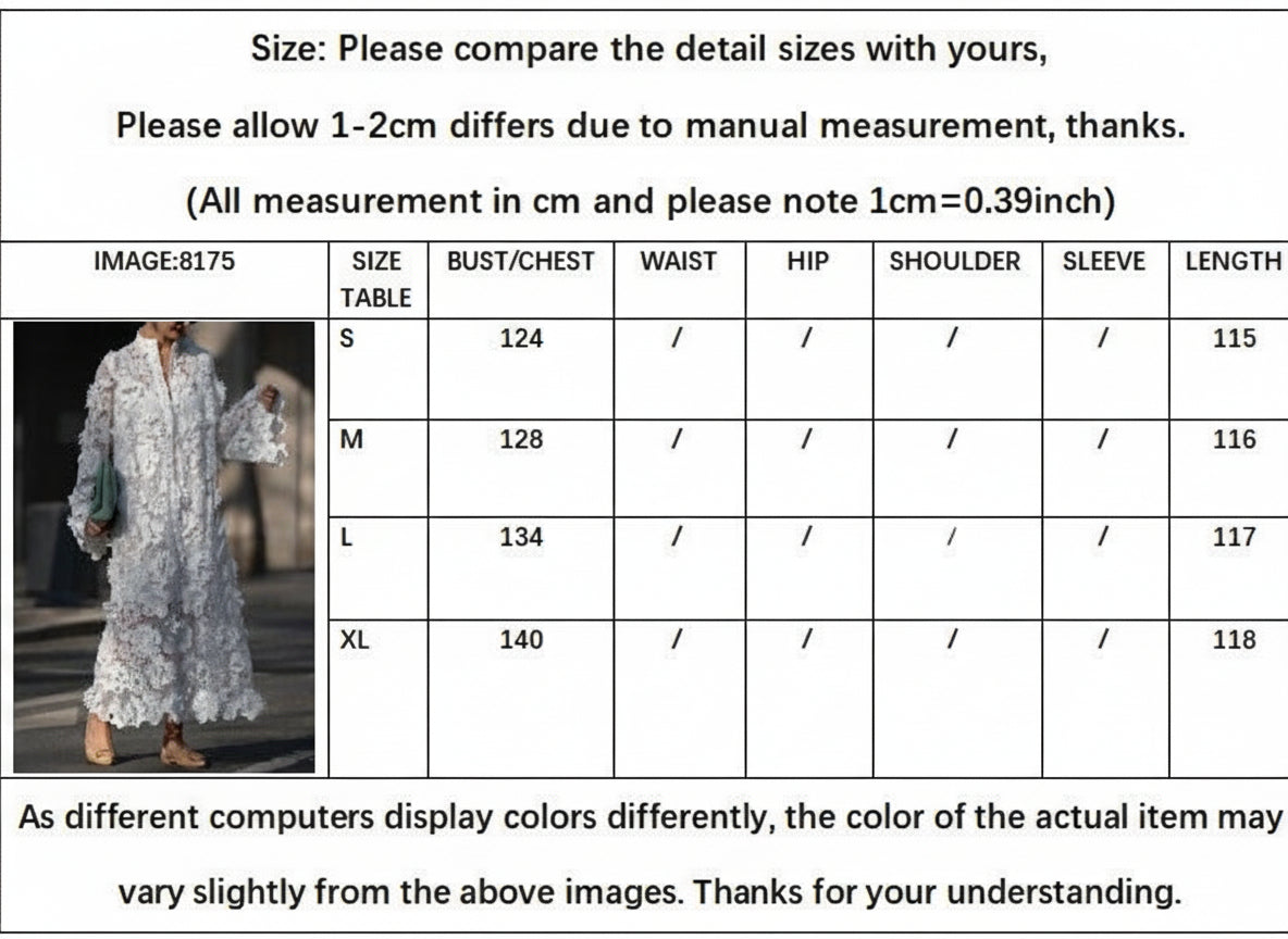 Florentine lace maxi dress