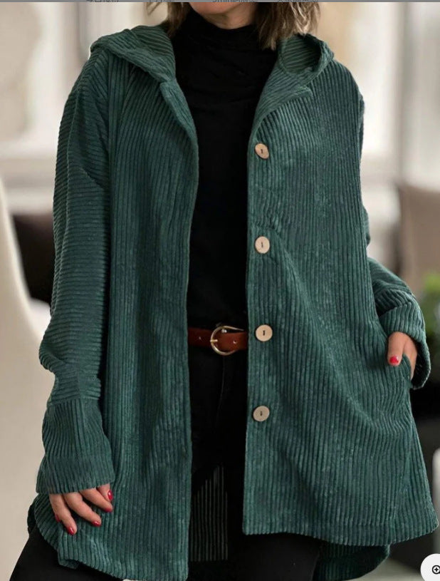 Ladies' Corduroy Casual Jacket - MATCHING MASTER
