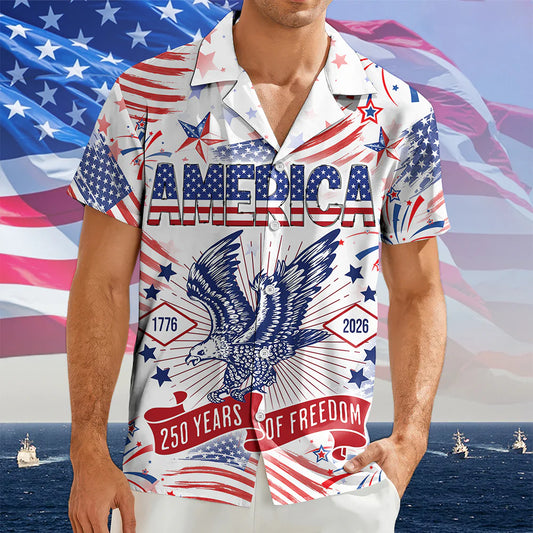 250 Years Of Freedom Hawaiian Shirt