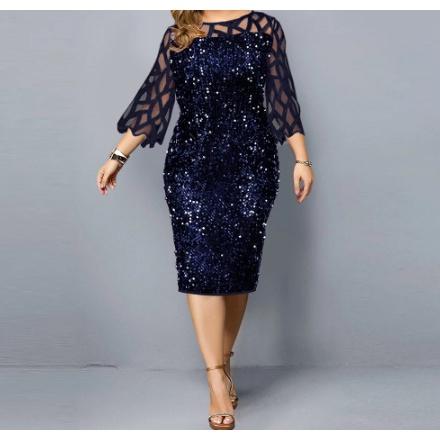 Plus Size Pang-party Dress