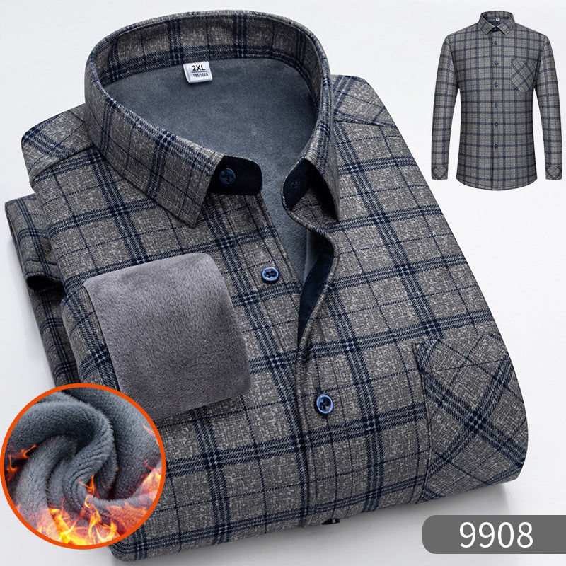 Warm men's shirts - Warmth and comfort - MATCHING MASTER