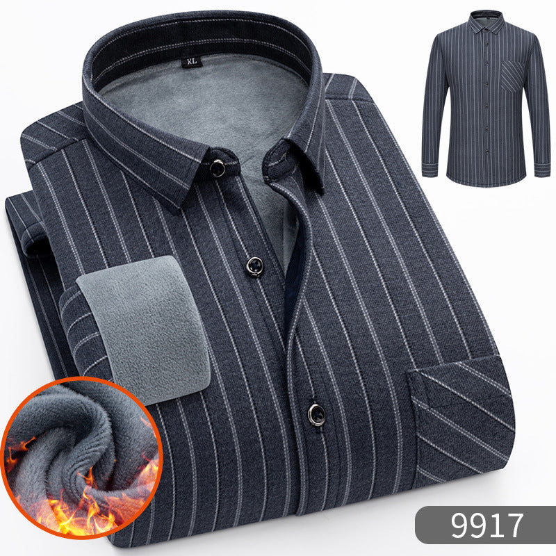 Warm men's shirts - Warmth and comfort - MATCHING MASTER