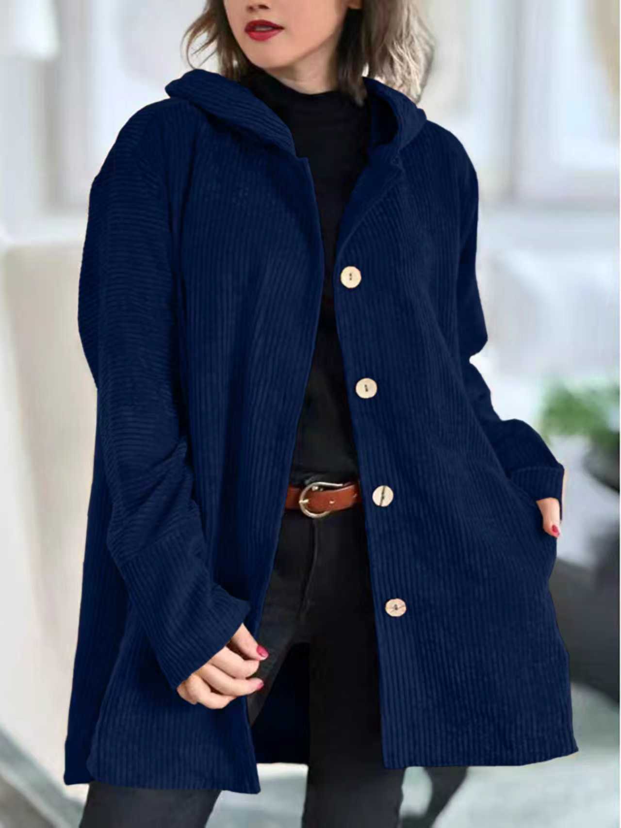 Ladies' Corduroy Casual Jacket - MATCHING MASTER