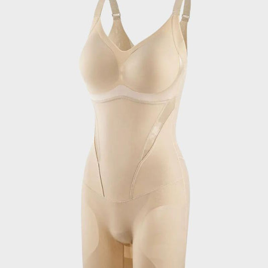 Cooling Tummy Control Shapewear Bodysuit, Butt Lift Body Shaper, Seamless Full Body Slimming Underwear, Waist & Tummy Smoothing Shapewear, Breathable Stretch Sculpting Bodysuit for Everyday Wear, Outfits & Layering