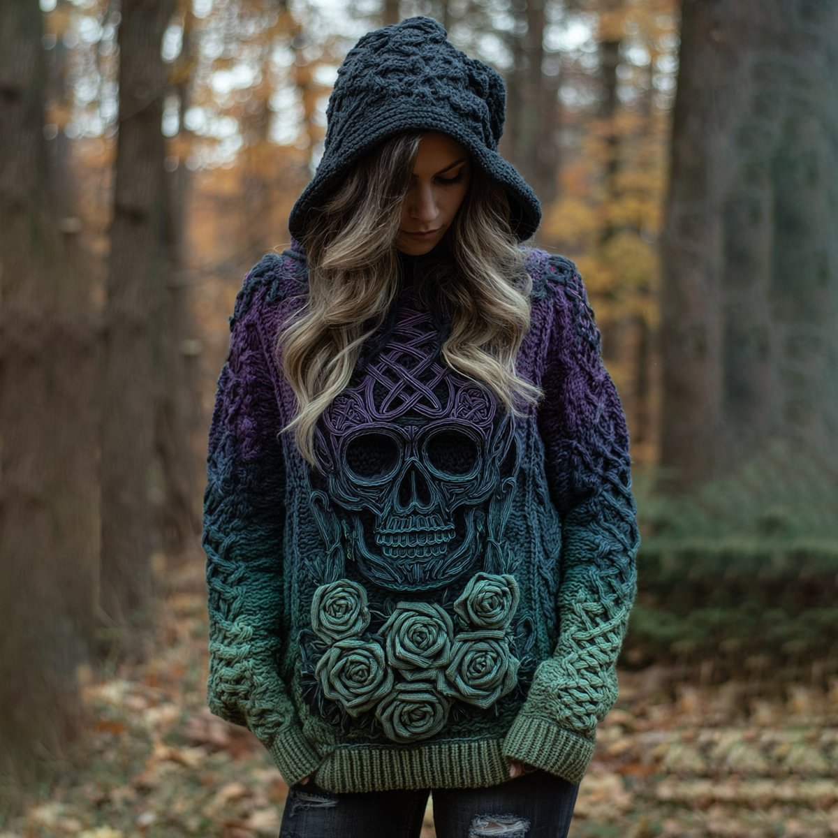 Ladies' Halloween sweaters - MATCHING MASTER