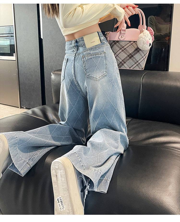Plaid jeans - MATCHING MASTER