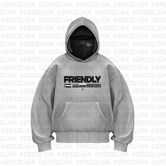 Ninja mask double hooded unique design hooded sweatshirt - MATCHING MASTER