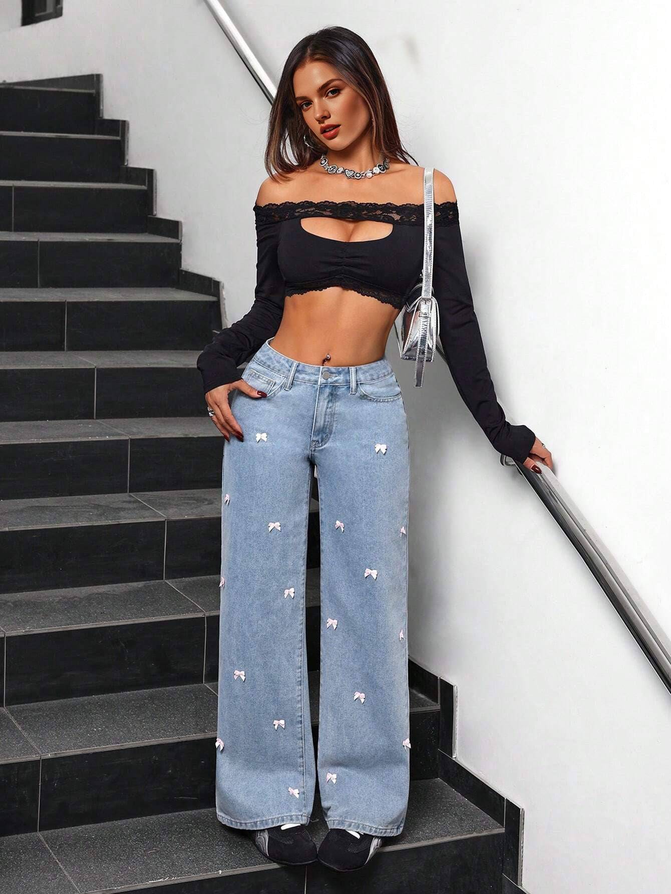 Bow jeans - MATCHING MASTER