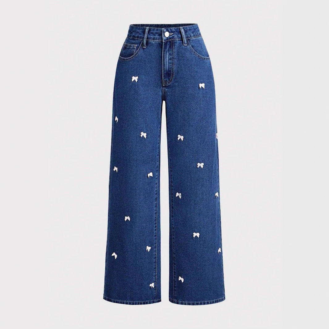 Bow jeans