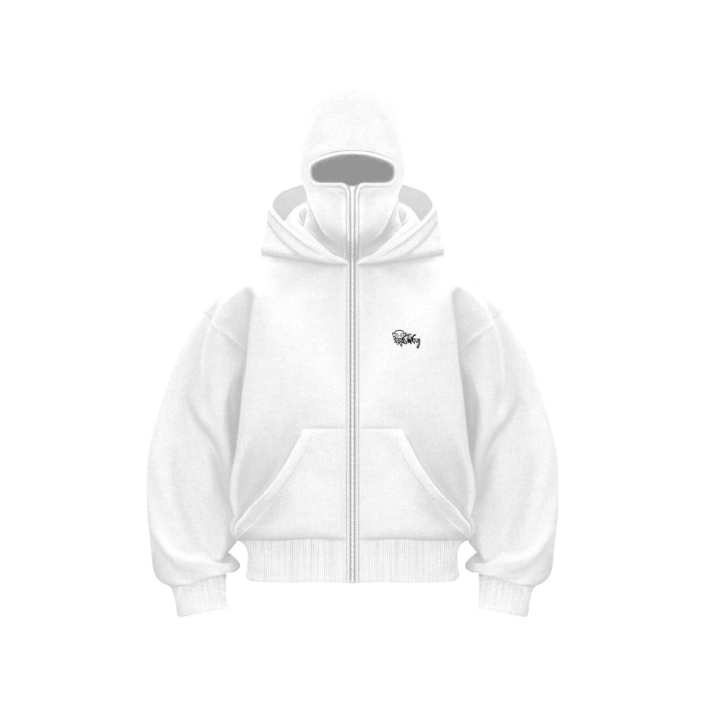 Ninja Mask Double Hood Unique Design Hoodie - MATCHING MASTER
