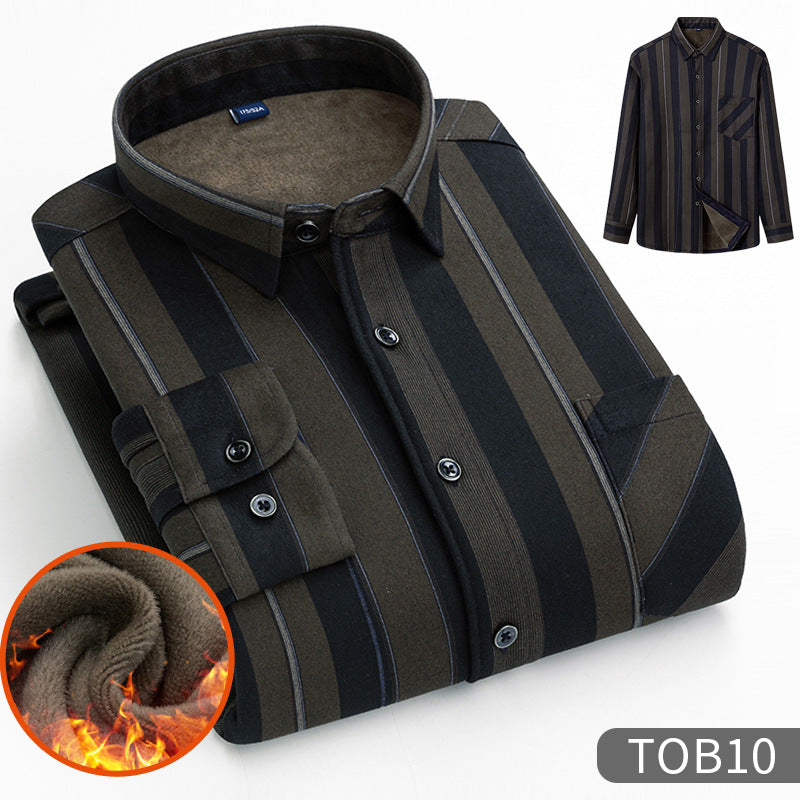 Warm men's shirts - Warmth and comfort - MATCHING MASTER