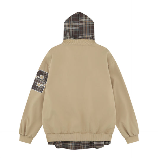 Fake two-piece loose casual couple jacket - MATCHING MASTER