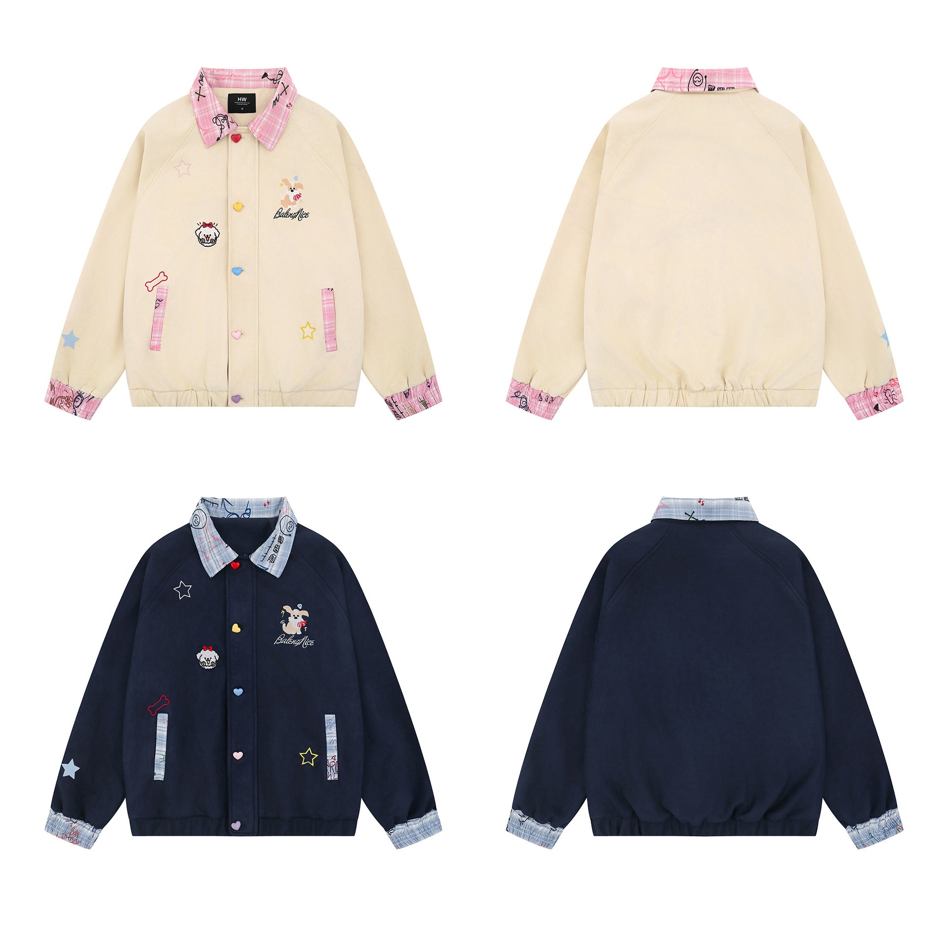 Lapel stick couple jersey - MATCHING MASTER