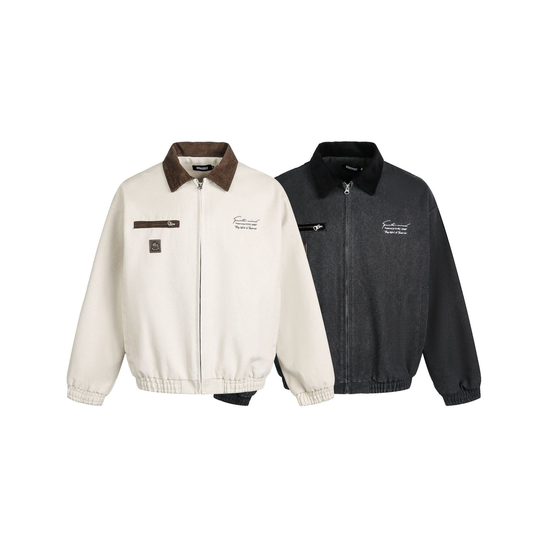 English embroidered couple jacket - MATCHING MASTER