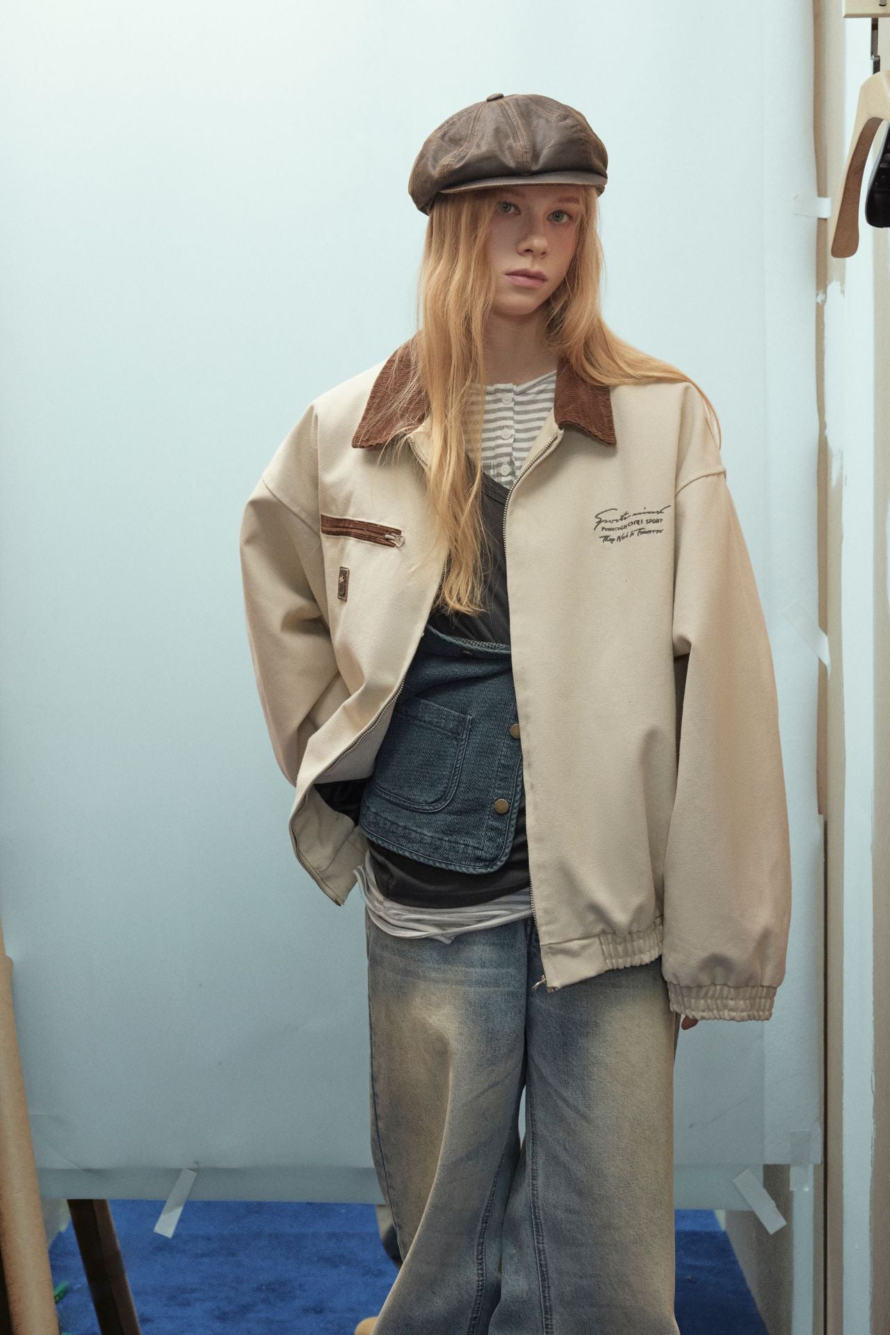 English embroidered couple jacket - MATCHING MASTER