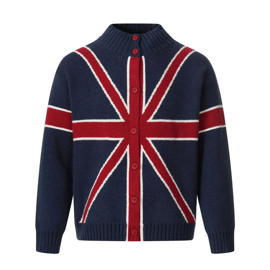 Turtleneck knitted jacquard sweater couple tops - MATCHING MASTER