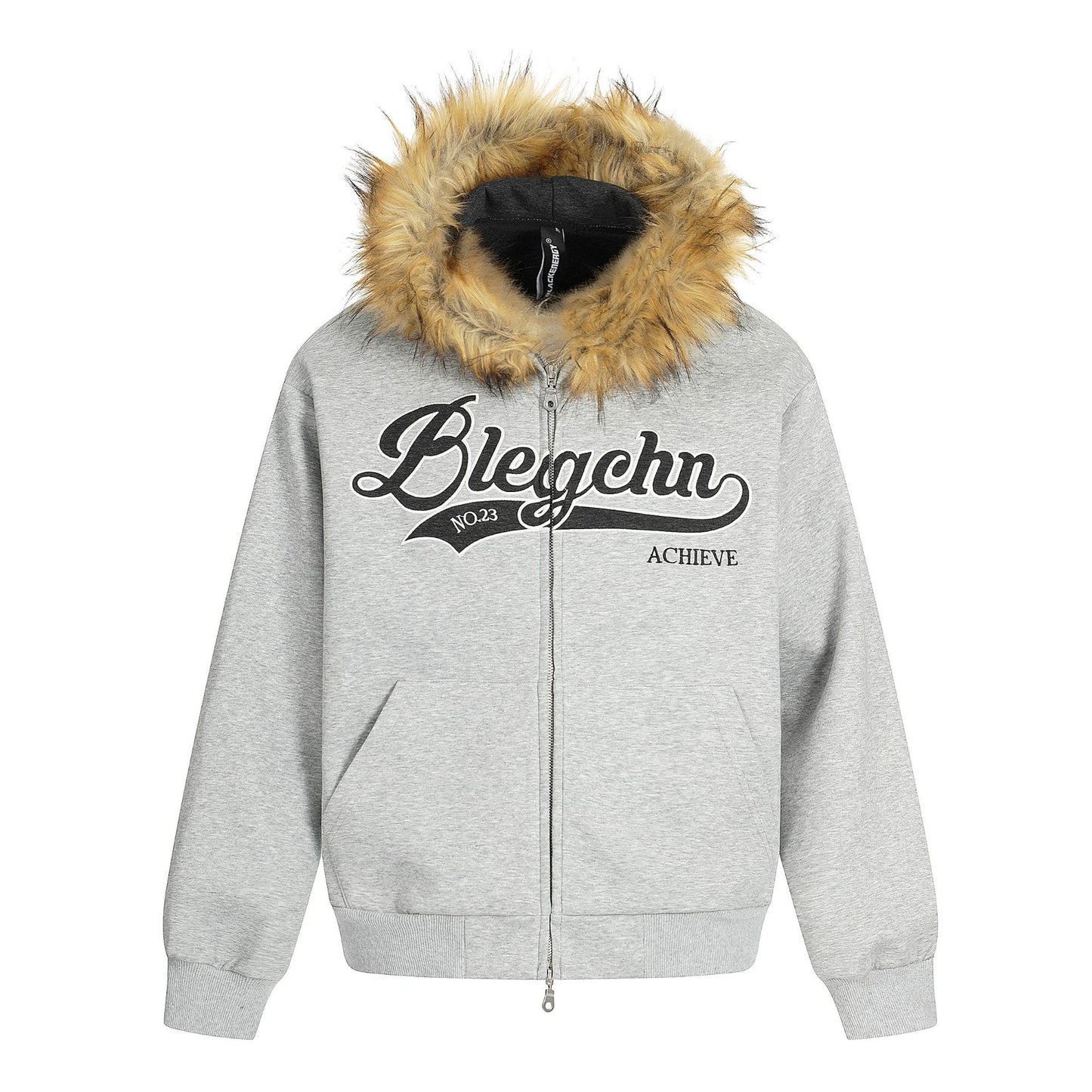 Letter Embroidered Plush Hooded Couple Sweatshirt - MATCHING MASTER