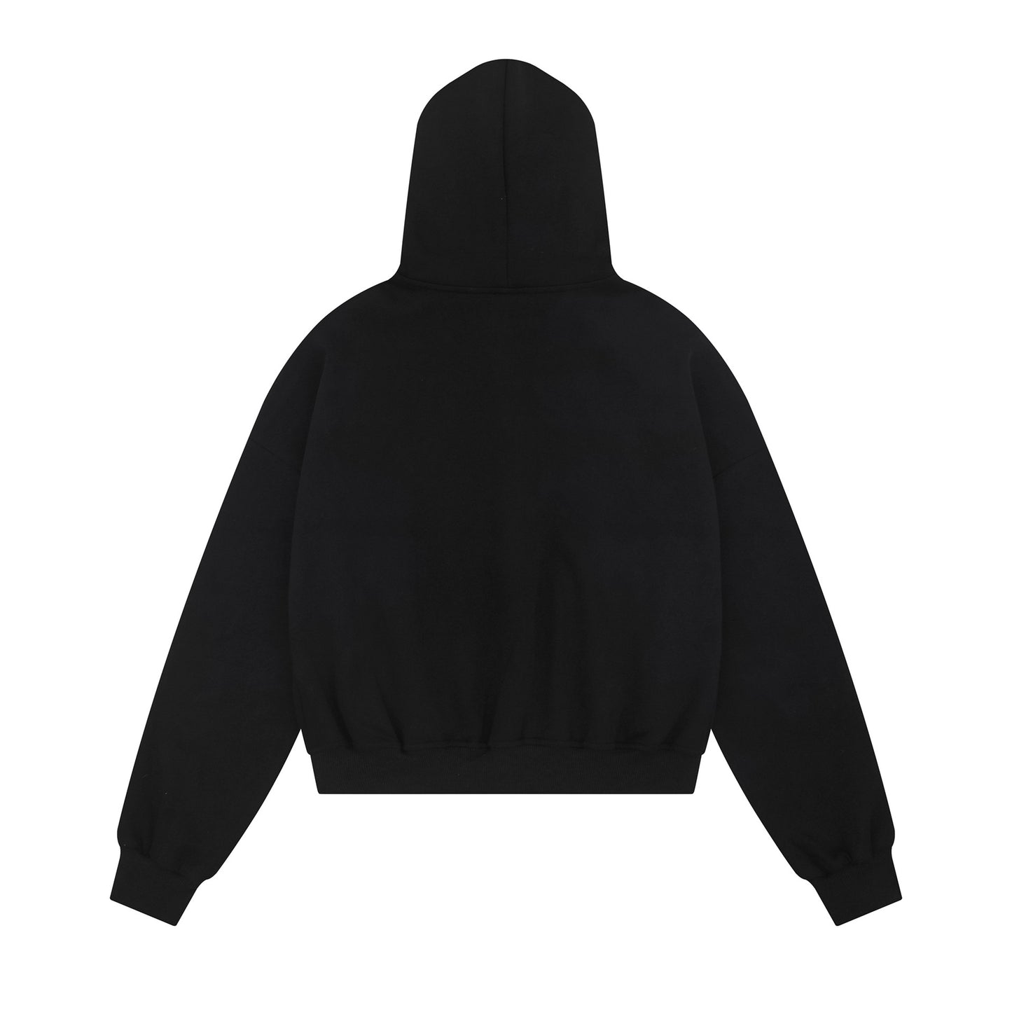 Couple's hooded sweatshirt with lettering and rhinestones - MATCHING MASTER