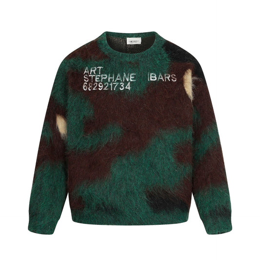 Camouflage couple crew neck sweater - MATCHING MASTER